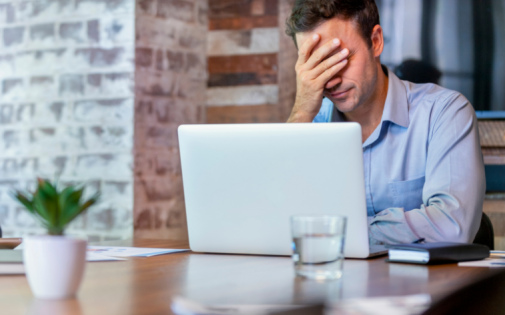 A man frustrated that he was rejected in Round 1