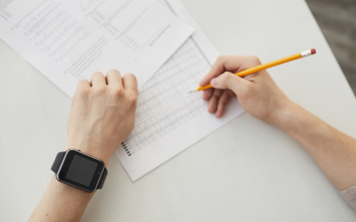 A Student preparing for the EA